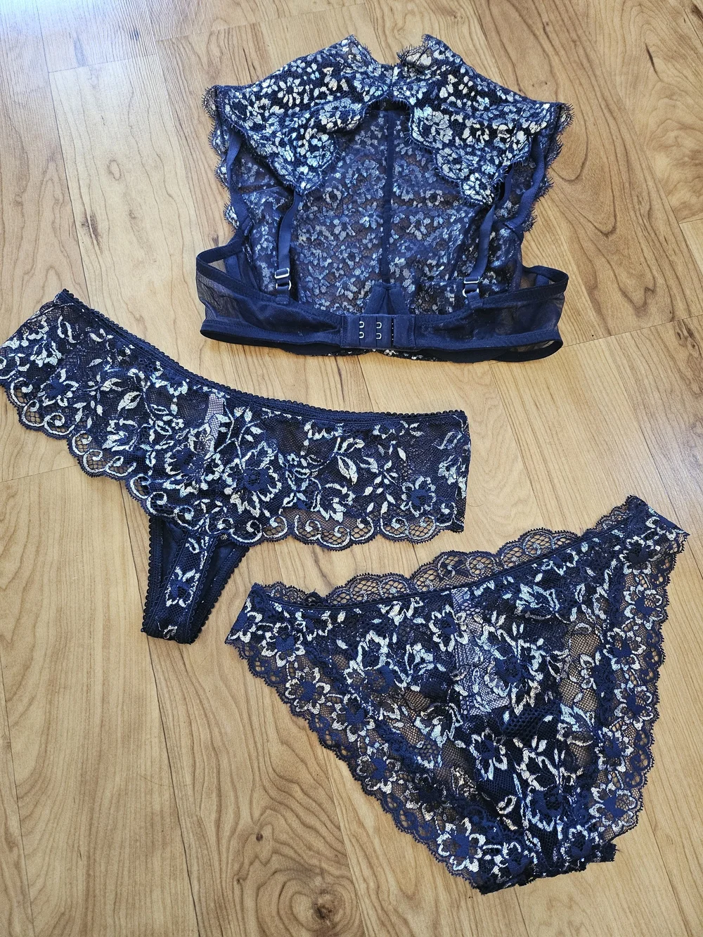 VS Blue Shimmer Matching Set